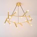 Подвесная люстра JONATHAN BROWNING Le Pentagone Chandelier 20 Light ImperiumLoft