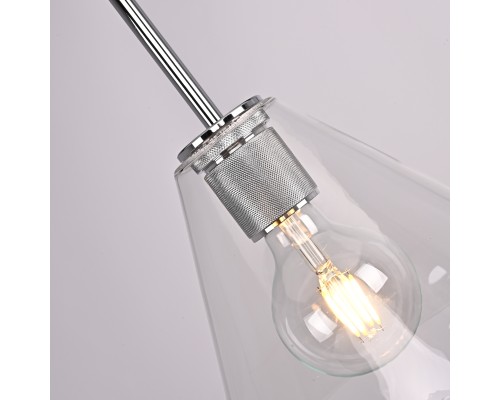 Подвесной светильник RH Utilitaire Funnel Pendant Silver ImperiumLoft