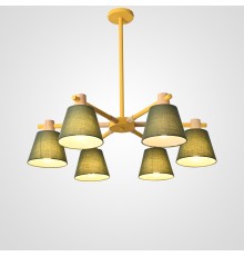 Люстра на штанге NATURA A GREEN 6 ImperiumLoft