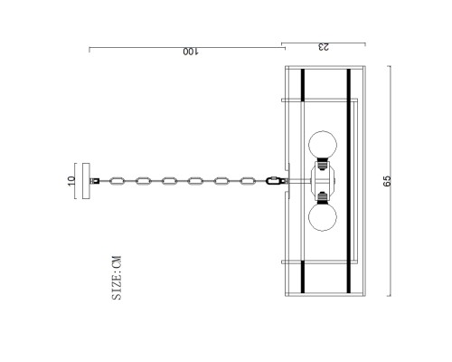 Подвесной светильник ADEN ImperiumLoft