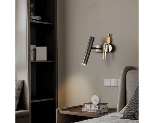 Настенный светильник REMUS Left Brass ImperiumLoft