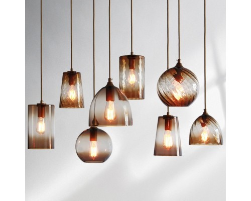 Подвесной светильник CL RIB B Brown ImperiumLoft