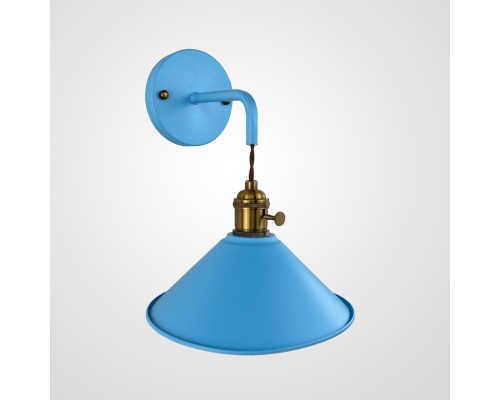 Бра с подвесным плафоном BRAID WALL Blue
