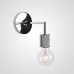 Бра RH Utilitaire Single Sconce Silver