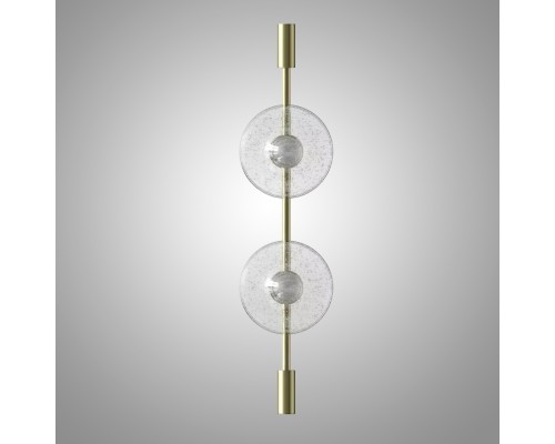 Бра Two Disks Brass ImperiumLoft