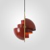 Подвесной светильник Louis Weisdorff Gubi Multi-lite Pendant Red ImperiumLoft