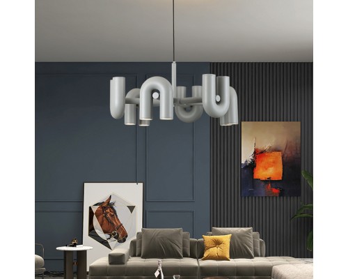 Подвесная люстра FANNY 8 Green ImperiumLoft