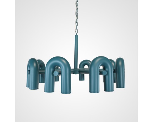 Подвесная люстра FANNY 16 Green ImperiumLoft