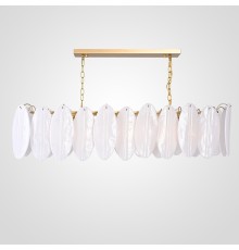 Люстра на штанге Angel Style Italian Murano Glass Rectangle L120 ImperiumLoft