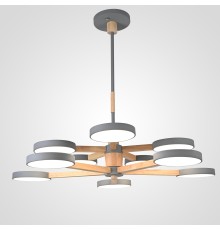 Люстра на штанге TURNA DBL L10 Gray ImperiumLoft