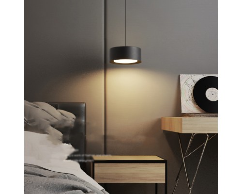 Подвесной светильник SIGGEN Black 3000К ImperiumLoft