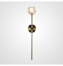 Бра Boule de Cristal Long Sconce Brass ImperiumLoft