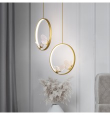 Подвесной светильник BABETTA RING 1 brass 4000К ImperiumLoft