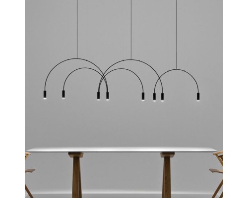 Подвесной светильник ARC 3 Black ImperiumLoft