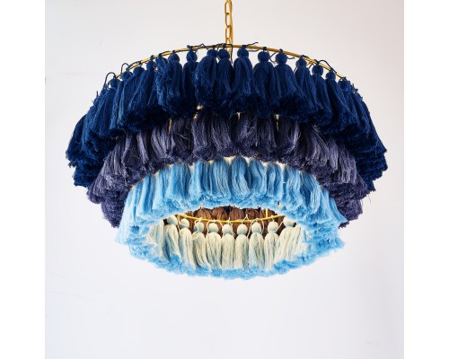 Подвесная люстра TASSEL Синий