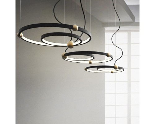Подвесной кольцевой светильник PLANETARY D30+40