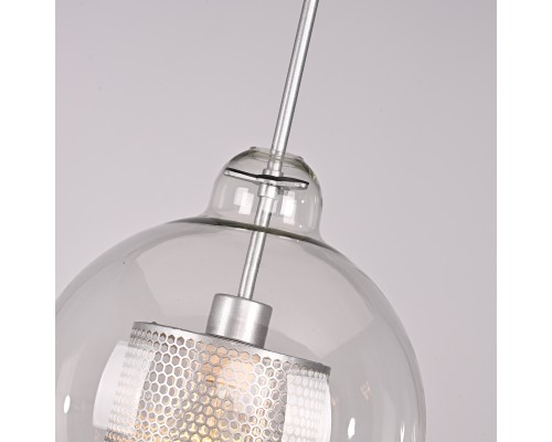 Подвесной светильник CATCH F pear silver D30