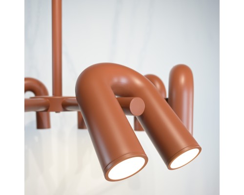 Подвесная люстра FANNY 16 Orange ImperiumLoft