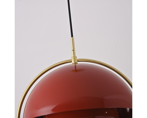 Подвесной светильник Louis Weisdorff Gubi Multi-lite Pendant Red ImperiumLoft