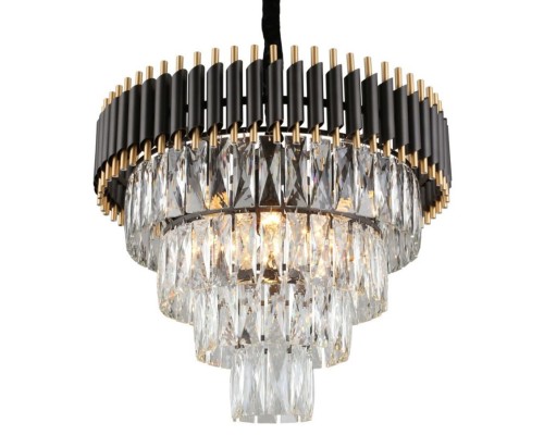 Подвесная люстра Empire Black Chandelier Crystal D 54 ImperiumLoft