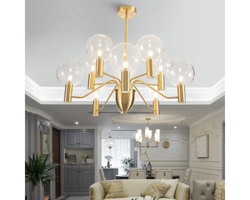 Люстра на штанге MORTEN L8 ImperiumLoft