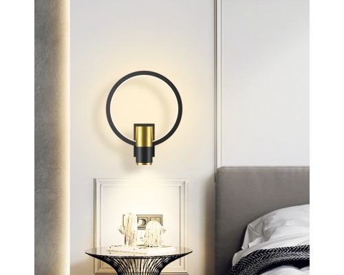 Настенный светильник DAGVEIG С Black 4000К ImperiumLoft