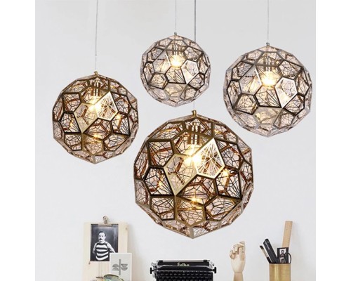 Люстра Etch Web Gold