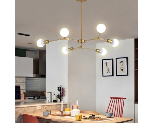 Люстра на штанге LATE D103 Gold ImperiumLoft