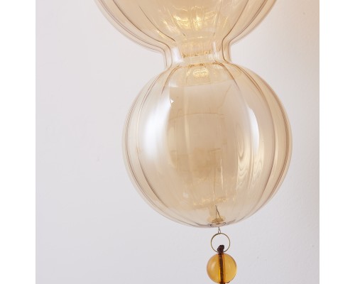 Бра Heathfield Lighting - Medina Wall brass/amber