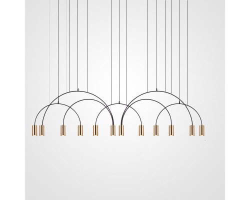 Подвесной светильник ARC 3 Gold ImperiumLoft