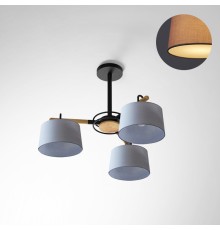 Потолочная люстра EVEN 3 Gray ImperiumLoft