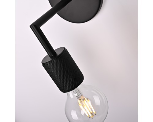 Бра RH Utilitaire Single Sconce Black