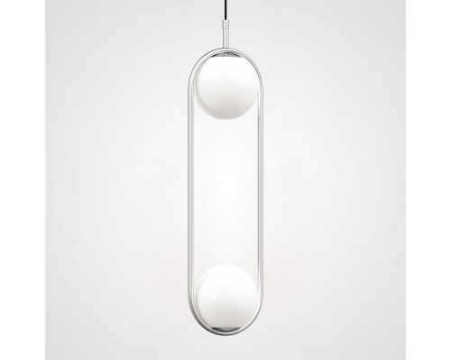 Подвесной светильник HOOP DUO Chrome ImperiumLoft