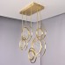 Дизайнерская люстра на штанге ЛУНА lighting collection L60