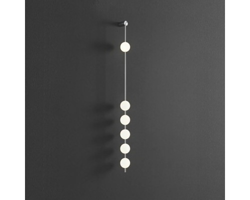 Настенный светильник ADILS WALL H185 Nickel ImperiumLoft