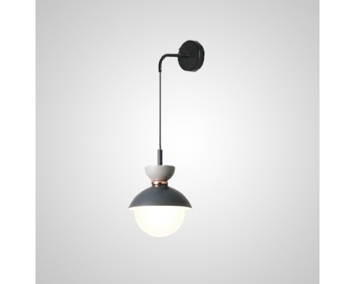 Настенный светильник POMPON WALL Grey Pink ImperiumLoft