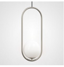 Подвесной светильник Matthew McCormick hoop 50 Silver MILA Pendant ImperiumLoft