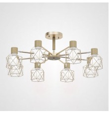 Потолочная люстра CORF B3 Champagne 8 lamps ImperiumLoft