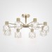 Потолочная люстра CORF B3 Champagne 8 lamps ImperiumLoft