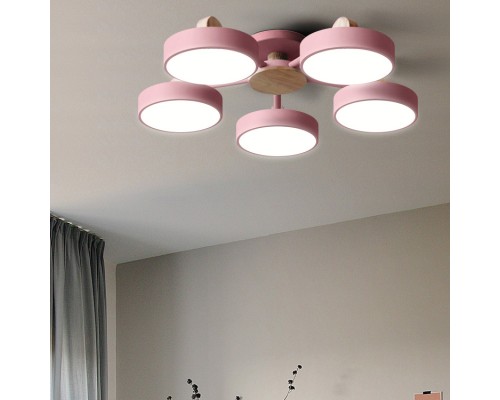 Потолочная люстра MOVE 5 Gray