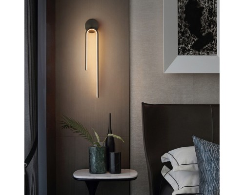 Настенный светильник WIKI WALL Black