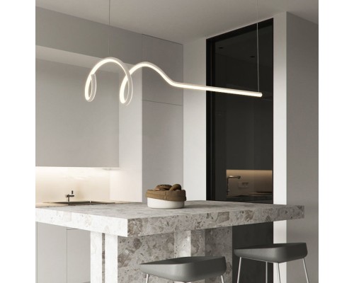 Подвесной светильник DAMARIS L70 Black Трехцветный свет ImperiumLoft