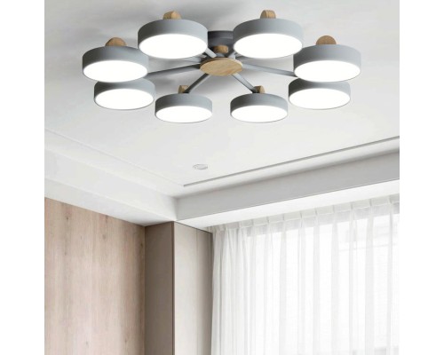 Потолочная люстра MOVE 5 Gray