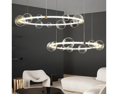 Подвесная люстра SESSA RING D73 ImperiumLoft