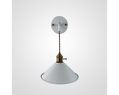 Бра с подвесным плафоном BRAID WALL White