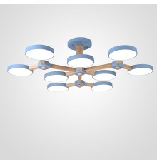 Потолочная люстра TURNA Голубой ImperiumLoft