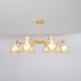Потолочная люстра CORF B3 Yellow 8 lamps ImperiumLoft