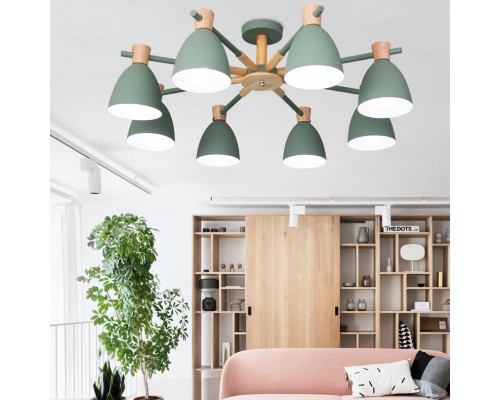 Потолочная люстра FOLKE 8 White