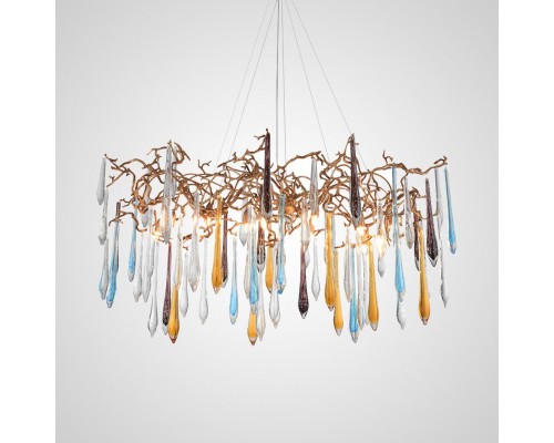 Подвесная люстра SPRUCE Овал 135 ImperiumLoft