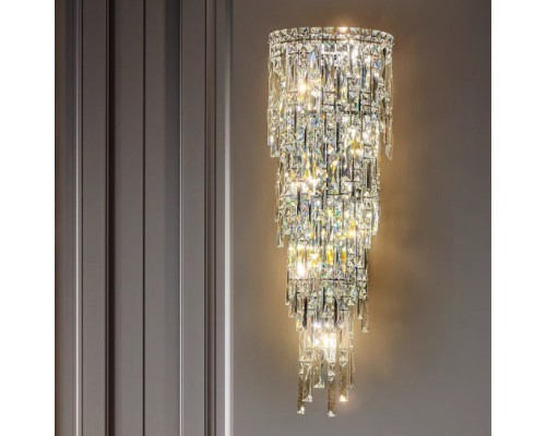Настенный светильник Crystal Cascade ImperiumLoft